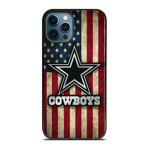 DALLAS COWBOYS AMERICAN FLAG iPhone 12 Pro Max Case Cover
