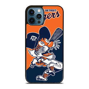 DETROIT TIGERS MASCOT MLB LOGO iPhone 12 Pro Max Case Cover