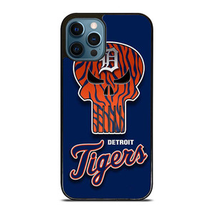 DETROIT TIGERS SKULL LOGO iPhone 12 Pro Max Case Cover
