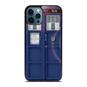 DOCTOR WHO PUBLIC CALL BOX iPhone 12 Pro Max Case Cover