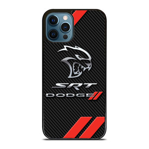 DODGE SRT CARBON LOGO iPhone 12 Pro Max Case Cover