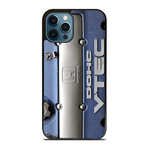 DOHC VTEC HONDA ENGINE BLUE iPhone 12 Pro Max Case Cover