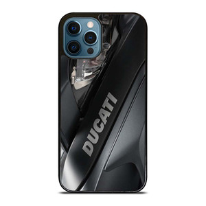 DUCATI BLACK LOGO EMBLEM iPhone 12 Pro Max Case Cover