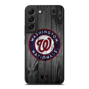 WASHINGTON NATIONALS BASEBALL MLB WOOD LOGO Samsung Galaxy S22 Plus Case Cover