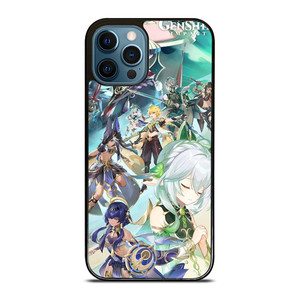 GENSHIN IMPACT MOBILE GAME CHARACTERS iPhone 12 Pro Max Case Cover