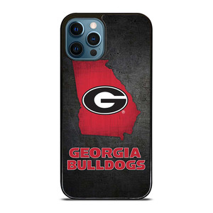 GEORGIA BULLDOGS SYMBOL METAL iPhone 12 Pro Max Case Cover