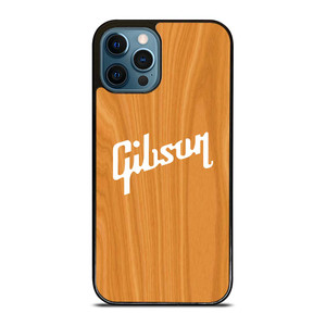 GIBSON GUITAR WOODEN LOGO 2 iPhone 12 Pro Max Case Cover