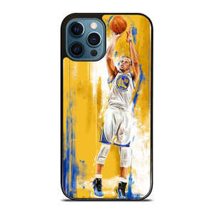 GOLDEN STATE STEPHEN CURRY YELLOW BASKET iPhone 12 Pro Max Case Cover