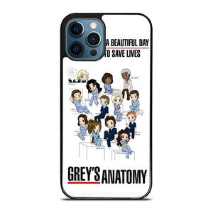 GREY'S ANATOMY ALL CARTOON iPhone 12 Pro Max Case Cover