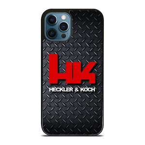HECKLER AND KOCH PLATE LOGO iPhone 12 Pro Max Case Cover