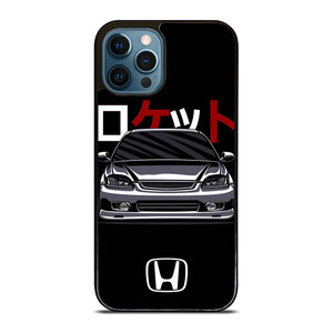 HONDA CIVIC RETRO DRAWING iPhone 12 Pro Max Case Cover