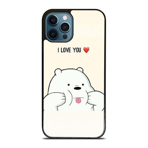 ICE BEAR WE BARE BEARS CUTE iPhone 12 Pro Max Case Cover