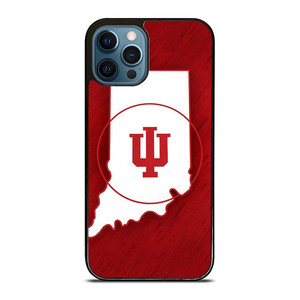 INDIANA HOOSIERS STATE OF MIND SYMBOL iPhone 12 Pro Max Case Cover