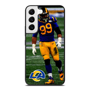 AARON DONALD 99 LOS ANGELES RAMS NFL FOOTBALL 2 Samsung Galaxy S22 Case Cover
