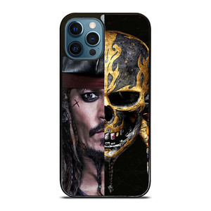 JACK SPARROW PIRATES OF THE CARIBBEAN SKULL iPhone 12 Pro Max Case Cover