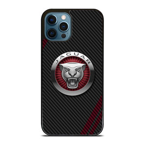 JAGUAR CARBON STRIPE LOGO iPhone 12 Pro Max Case Cover
