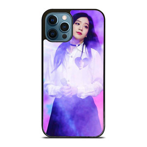 JISOO BLACKPINK COLORFUL iPhone 12 Pro Max Case Cover