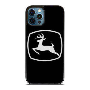 JOHN DEERE BLACK LOGO iPhone 12 Pro Max Case Cover