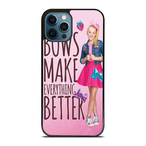JOJO SIWA BOWS MAKE EVERYTHING BETTER iPhone 12 Pro Max Case Cover