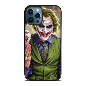 JOKER HEATH LEDGER ART 2 iPhone 12 Pro Max Case Cover