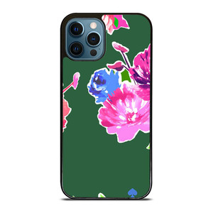 KATE SPADE NEW YORK GREEN FLORAL iPhone 12 Pro Max Case Cover