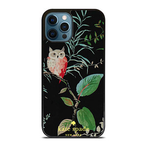 KATE SPADE OWLISH BLACK iPhone 12 Pro Max Case Cover