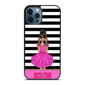 KATE SPADE PINK GIRLS iPhone 12 Pro Max Case Cover KATE SPADE PINK GIRLS iPhone 12 Pro Max Case Cover
