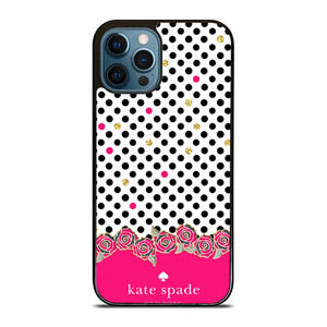 KATE SPADE PINK POLKADOTS iPhone 12 Pro Max Case Cover