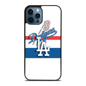 LA DODGERS WHITE STIPS iPhone 12 Pro Max Case Cover