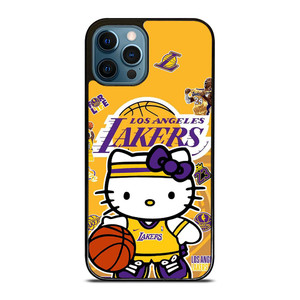 LAKERS HELLO KITTY iPhone 12 Pro Max Case Cover