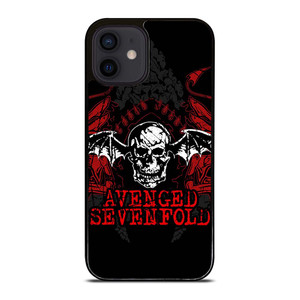A7X AVENGED SEVENFOLD ROCK BAND iPhone 12 Mini Case Cover A7X AVENGED SEVENFOLD ROCK BAND iPhone 12 Mini Case Cover