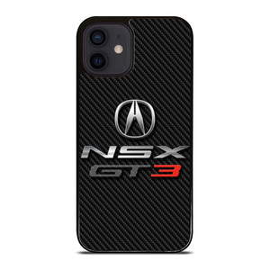 ACURA NSX GT3 LOGO CARBON iPhone 12 Mini Case Cover ACURA NSX GT3 LOGO CARBON iPhone 12 Mini Case Cover