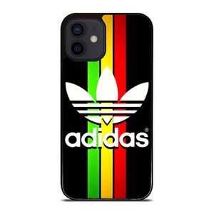 ADIDAS REGGAE STRIPE iPhone 12 Mini Case Cover ADIDAS REGGAE STRIPE iPhone 12 Mini Case Cover