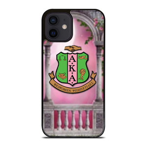 AKA PINK AND GREEN LOGO iPhone 12 Mini Case Cover AKA PINK AND GREEN LOGO iPhone 12 Mini Case Cover