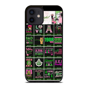 AKA PINK COLLAGE iPhone 12 Mini Case Cover AKA PINK COLLAGE iPhone 12 Mini Case Cover
