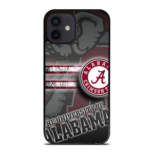 ALABAMA CRIMSON TIDE CARBON iPhone 12 Mini Case Cover ALABAMA CRIMSON TIDE CARBON iPhone 12 Mini Case Cover