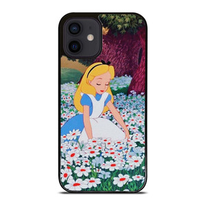ALICE IN WONDERLAND FLOWER iPhone 12 Mini Case Cover