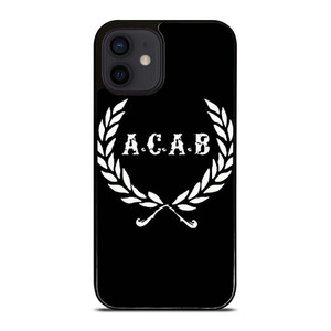 ALL CORPS ARE BASTARD ACAB SYMBOL iPhone 12 Mini Case Cover ALL CORPS ARE BASTARD ACAB SYMBOL iPhone 12 Mini Case Cover