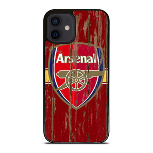 ARSENAL FC WOODEN LOGO iPhone 12 Mini Case Cover