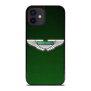 ASTON MARTIN GREEN CARBON iPhone 12 Mini Case Cover ASTON MARTIN GREEN CARBON iPhone 12 Mini Case Cover