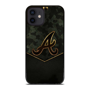 ATLANTA BRAVES EMBLEM iPhone 12 Mini Case Cover ATLANTA BRAVES EMBLEM iPhone 12 Mini Case Cover
