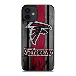 ATLANTA FALCONS WOODEN LOGO iPhone 12 Mini Case Cover