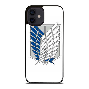 ATTACK ON TITAN ANIME SYMBOL iPhone 12 Mini Case Cover ATTACK ON TITAN ANIME SYMBOL iPhone 12 Mini Case Cover