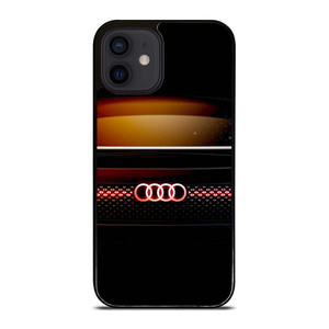 AUDI METAL GLOW LOGO iPhone 12 Mini Case Cover AUDI METAL GLOW LOGO iPhone 12 Mini Case Cover