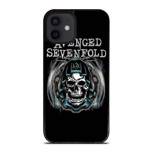 AVENGED SEVENFOLD A7X LOGO iPhone 12 Mini Case Cover AVENGED SEVENFOLD A7X LOGO iPhone 12 Mini Case Cover