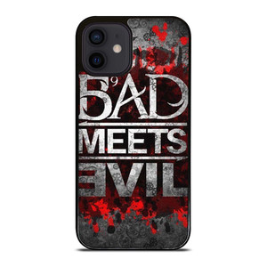 BAD MEETS EVIL RAPPER DUO LOGO 2 iPhone 12 Mini Case Cover BAD MEETS EVIL RAPPER DUO LOGO 2 iPhone 12 Mini Case Cover