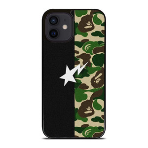 BAPE BAPESTA CAMO iPhone 12 Mini Case Cover BAPE BAPESTA CAMO iPhone 12 Mini Case Cover