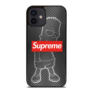 BART SIMPSON STRIPE SUPREME iPhone 12 Mini Case Cover
