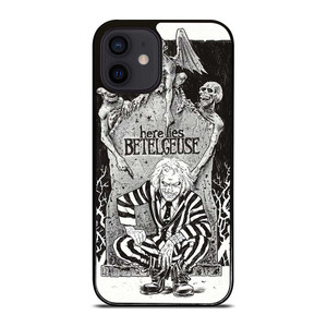 BEETLEJUICE TIM BURTON ART iPhone 12 Mini Case Cover