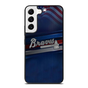 ATLANTA BRAVES MLB LOGO Samsung Galaxy S22 Case Cover ATLANTA BRAVES MLB LOGO Samsung Galaxy S22 Case Cover